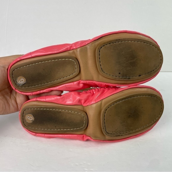 GAP Pink Foldable Ballet Flats Purse Shoes Travel Shoes - Picture 7 of 11